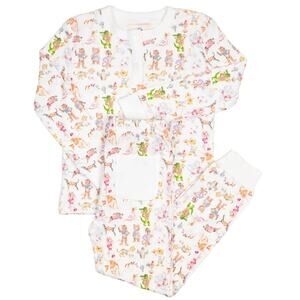 Smockingbird Baby Animal Print SEC College Mascot Mayhem Pajama Set Size 2T